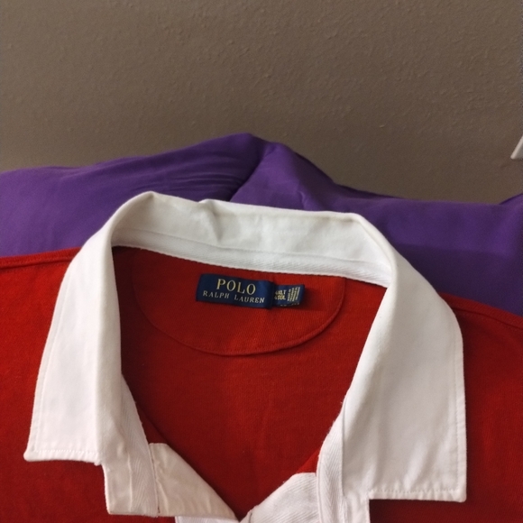 Long Sleeve Polo Ralph Lauren Rugby Shirt - Picture 3 of 5